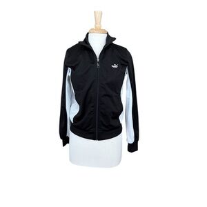 New Puma AGILE Black and White Track Jacket Size Small